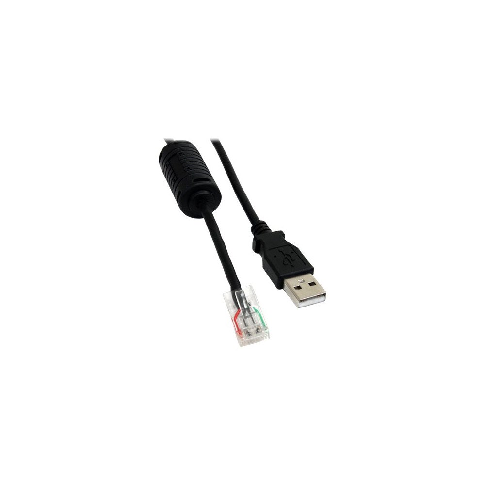 StarTech.com StarTech.com 6 ft Smart UPS Replacement USB Cable AP9827 - USB cable - USB (M) to RJ-45 (10 pin) (M) - 6 ft - black - US...