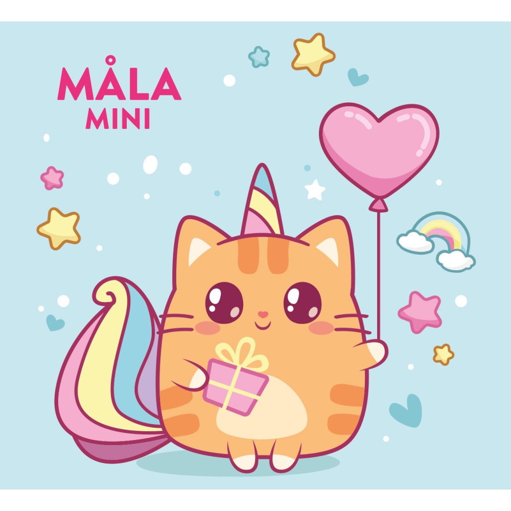 Tukan Förlag Måla mini: kawaii (häftad)
