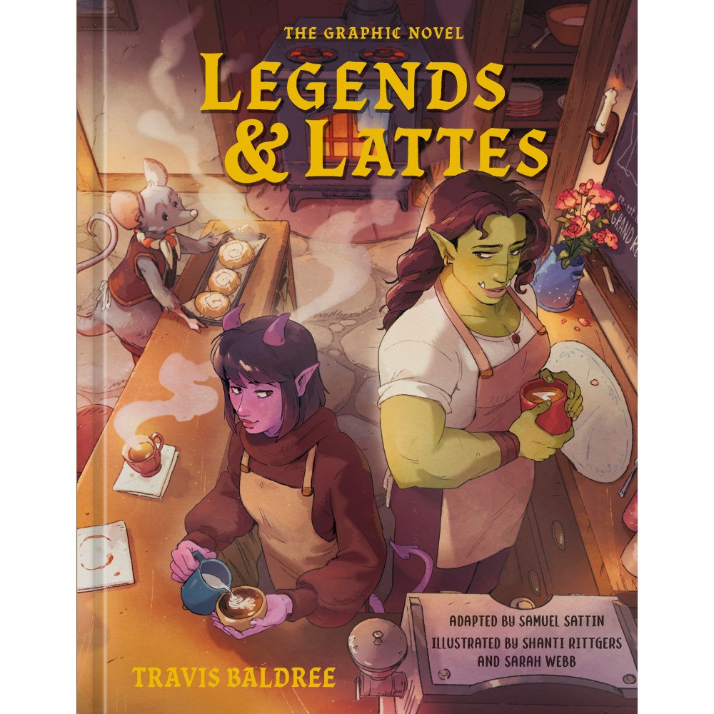 Travis Baldree Legends & Lattes: The Graphic Novel (inbunden, eng)