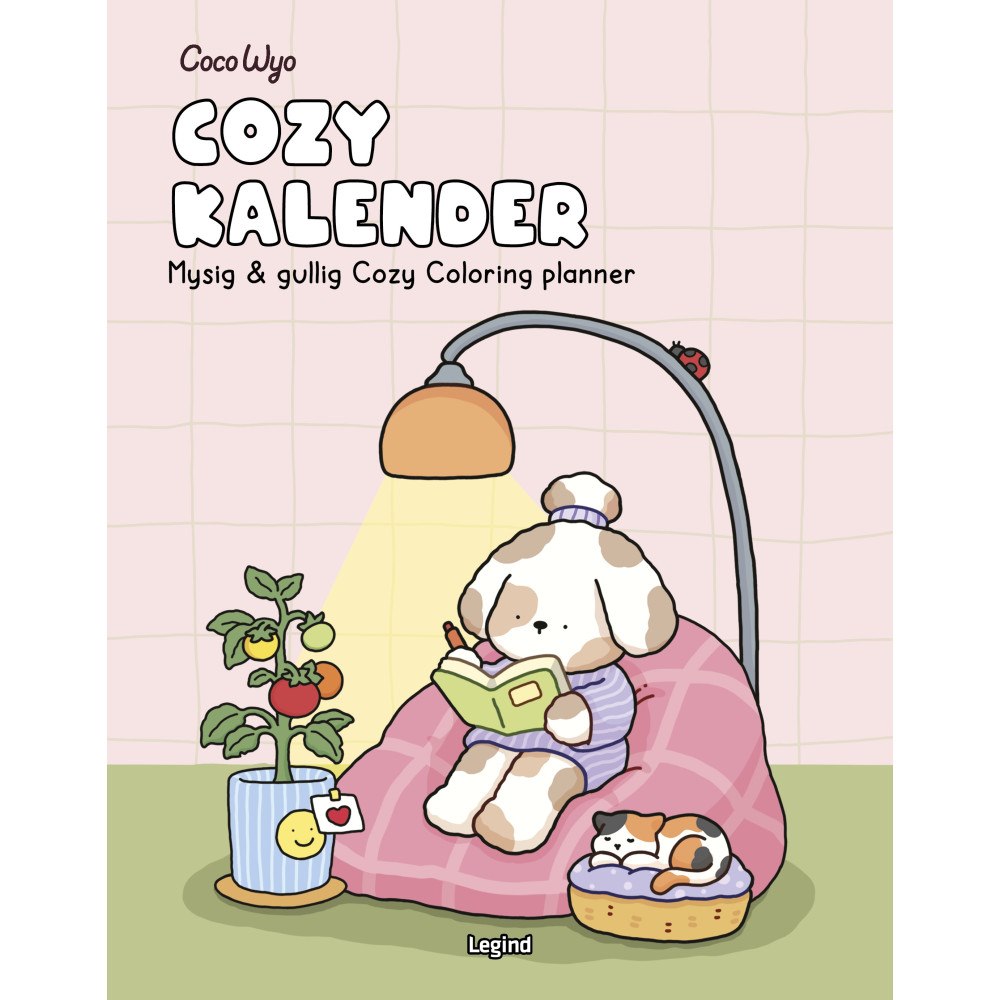 Coco Wyo Cozy Kalender : Mysig och gullig Cozy Coloring planner från Coco Wyo (bok, flexband)