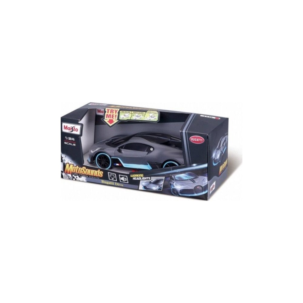 MaistoTech Maisto 81730 Bugatti Divo modellbil 1:24 i gjutmetall med lj...
