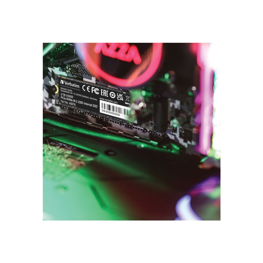 VERBATIM Verbatim Vi3000 - SSD - High Endurance - 2 TB - PCIe 3.0 x4 (NVMe)