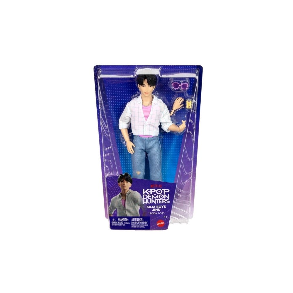 MATTEL Mattel KPop Demon Hunters Jinu modedocka JRN38 30 cm, Soda P...