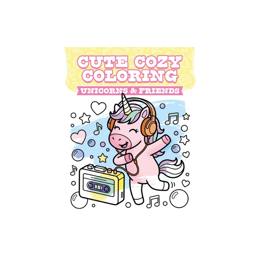 GMC Publications Cute Cozy Coloring: Unicorns & Friends (häftad, eng)