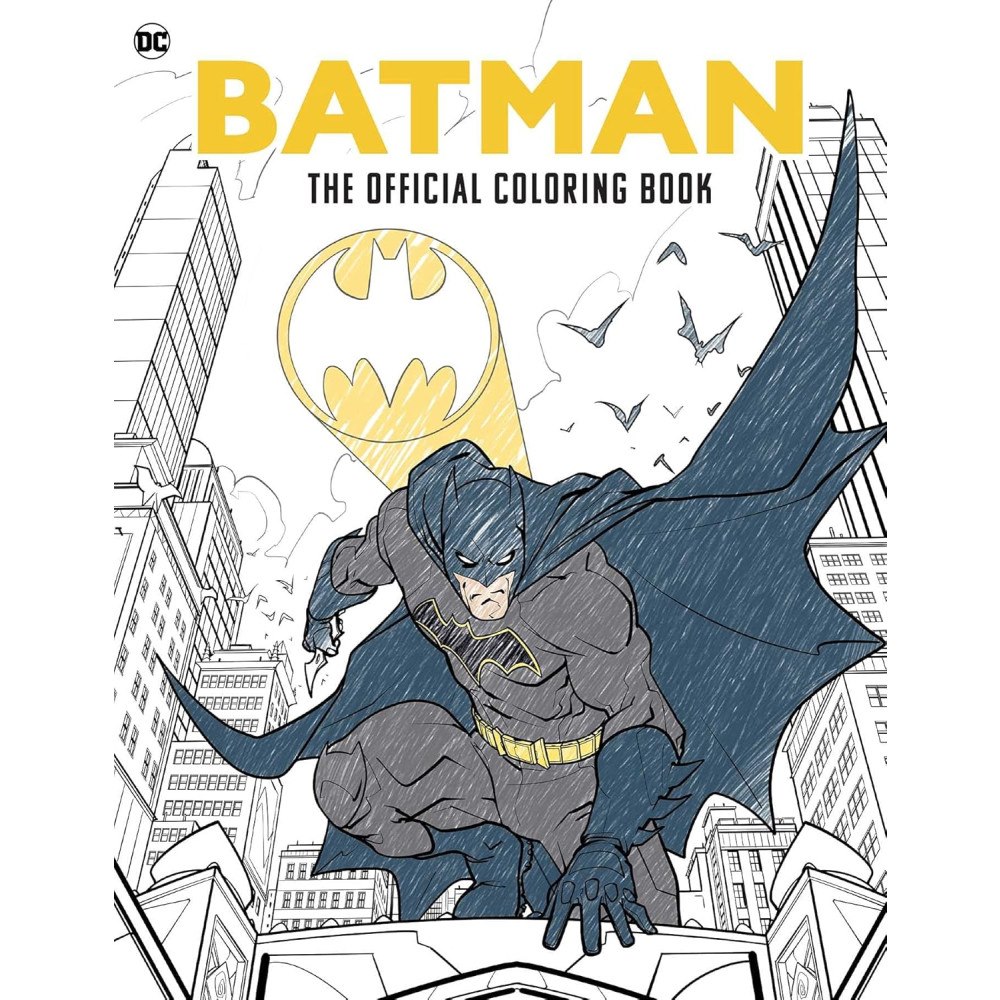 Insight Editions Batman: The Official Coloring Book (häftad, eng)
