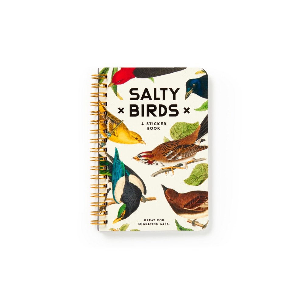 Galison Salty Birds Sticker Book (häftad, eng)