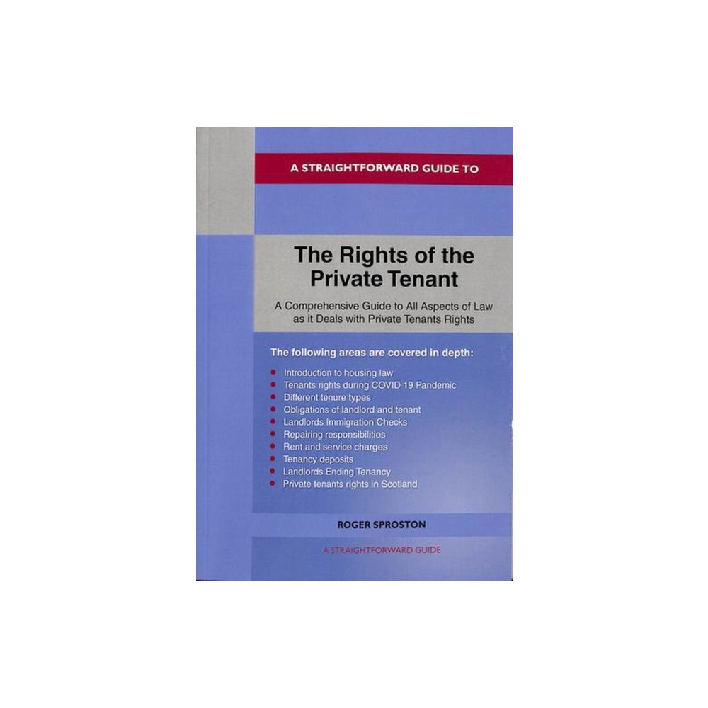 Straightforward Publishing The Rights of the Private Tenant (häftad, eng)