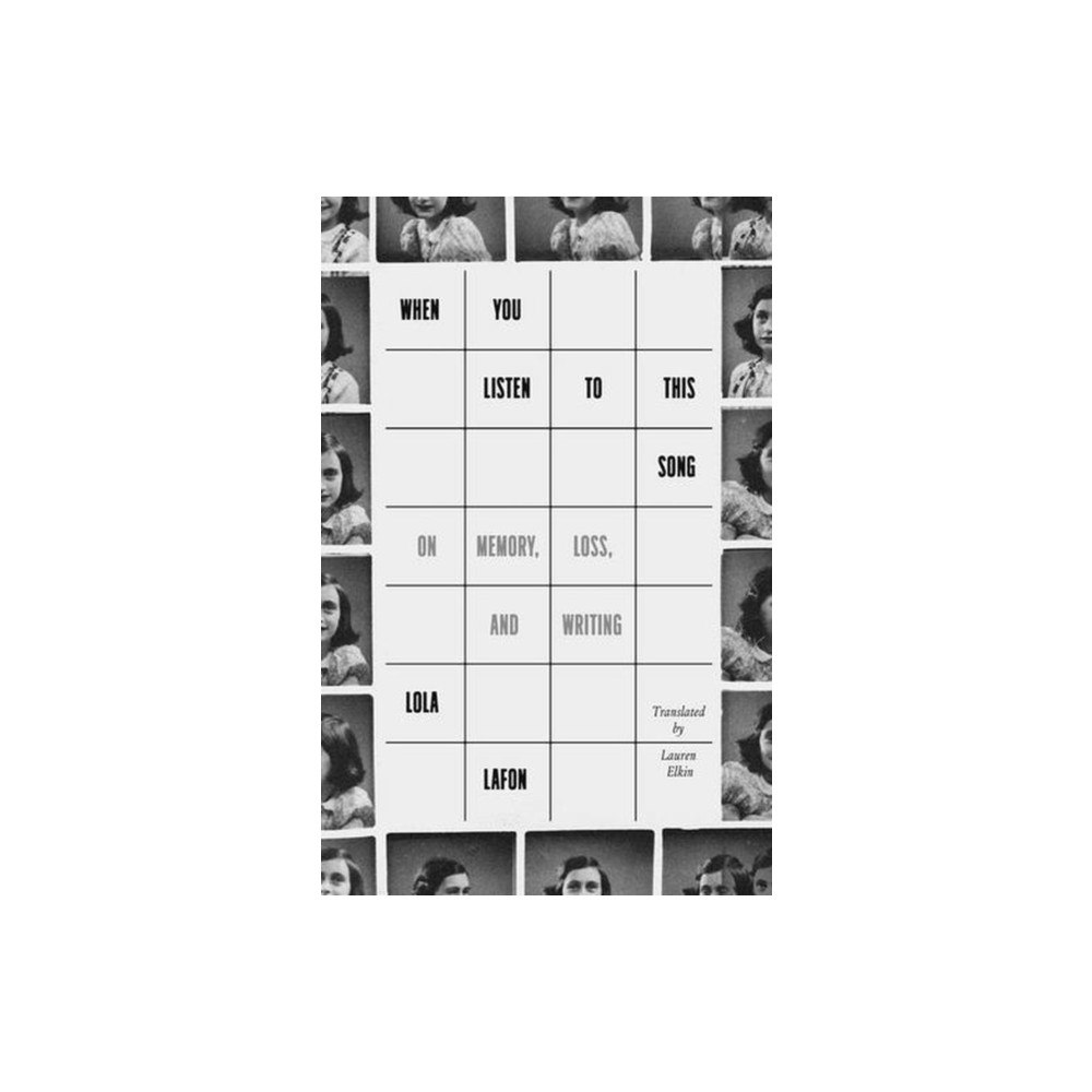 Yale university press When You Listen to This Song – On Memory, Loss, and Writing (inbunden, eng)