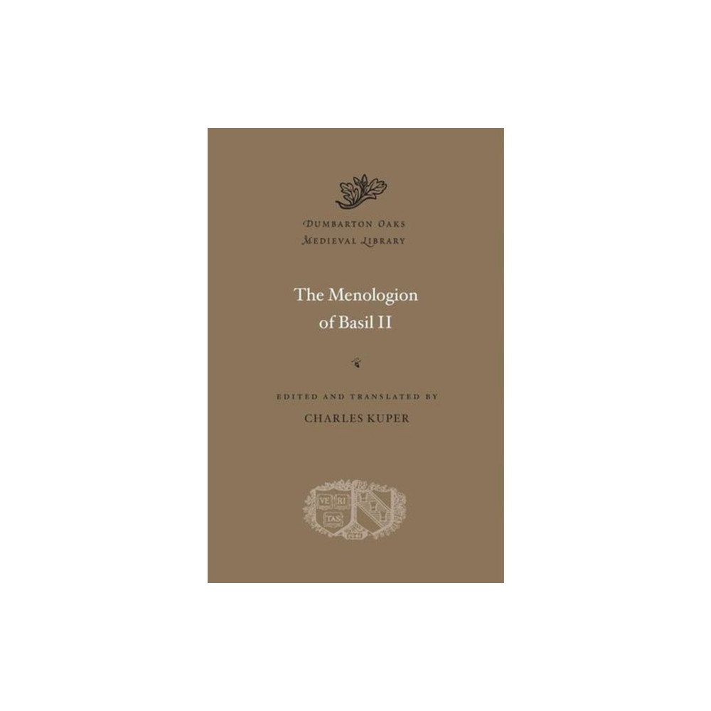 Harvard university press The Menologion of Basil II (inbunden, eng)