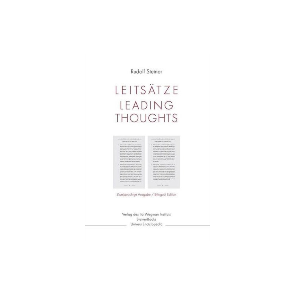 Anthroposophic Press Inc Leitsatze - Leading Thoughts (häftad, eng)