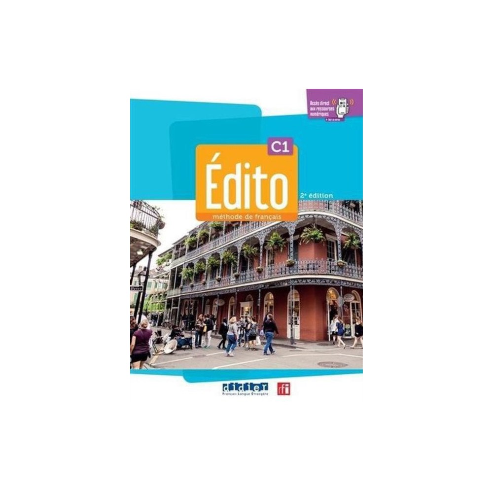 Didier Edito C1 - edition 2024 + cahier + didierfle.app (häftad, fre)