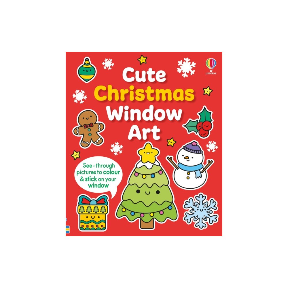 Usborne Publishing Ltd Cute Christmas Window Art (häftad, eng)