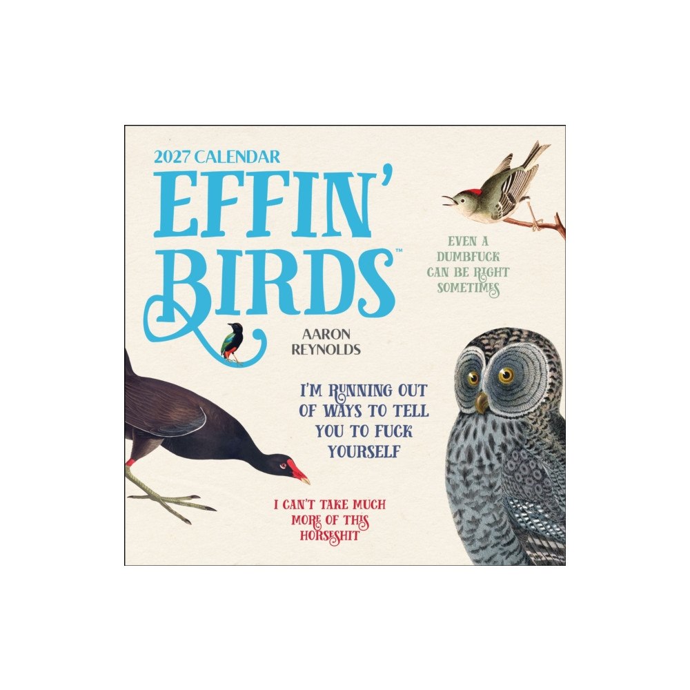Andrews McMeel Publishing Effin' Birds 2027 Wall Calendar