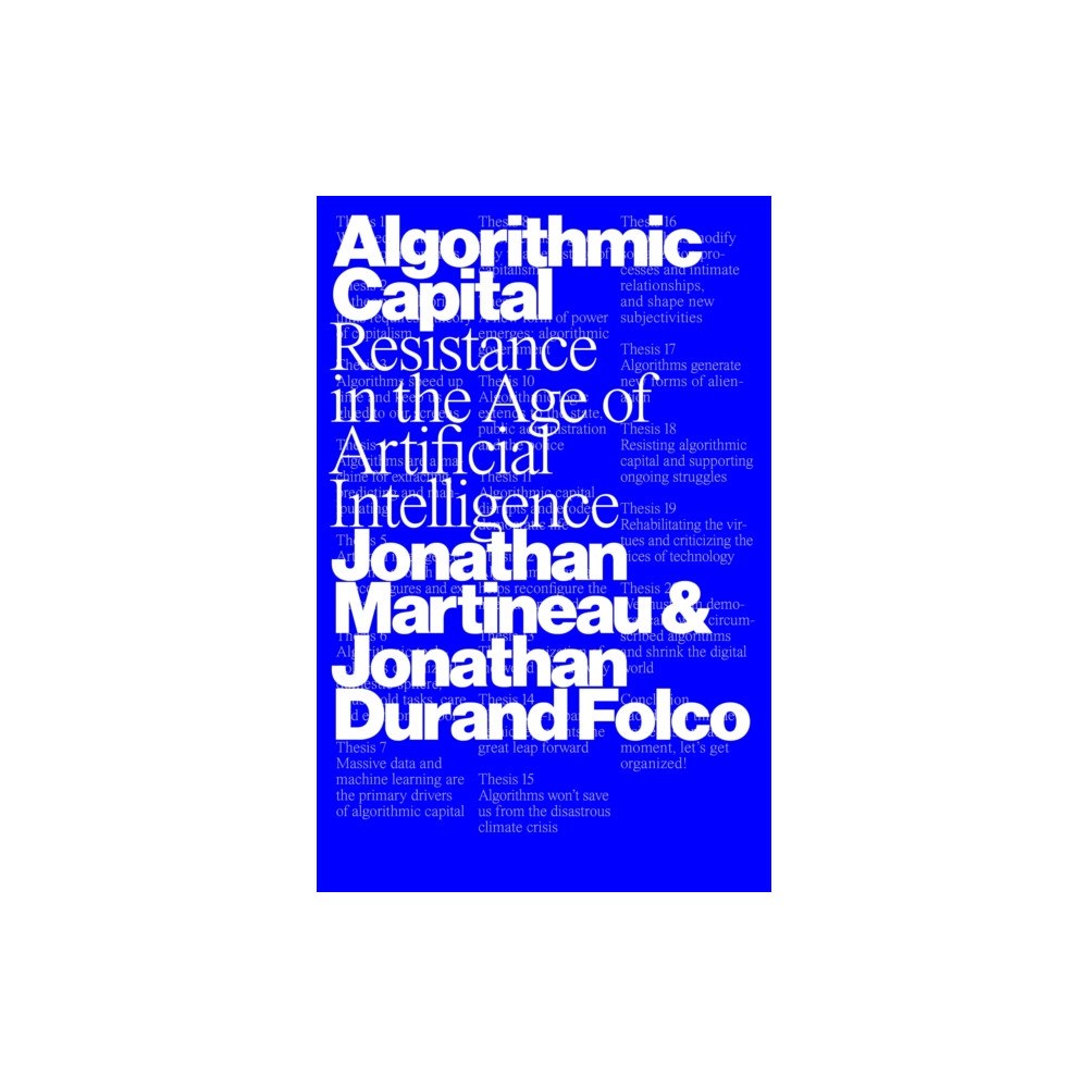 Verso Books Algorithmic Capital (häftad, eng)