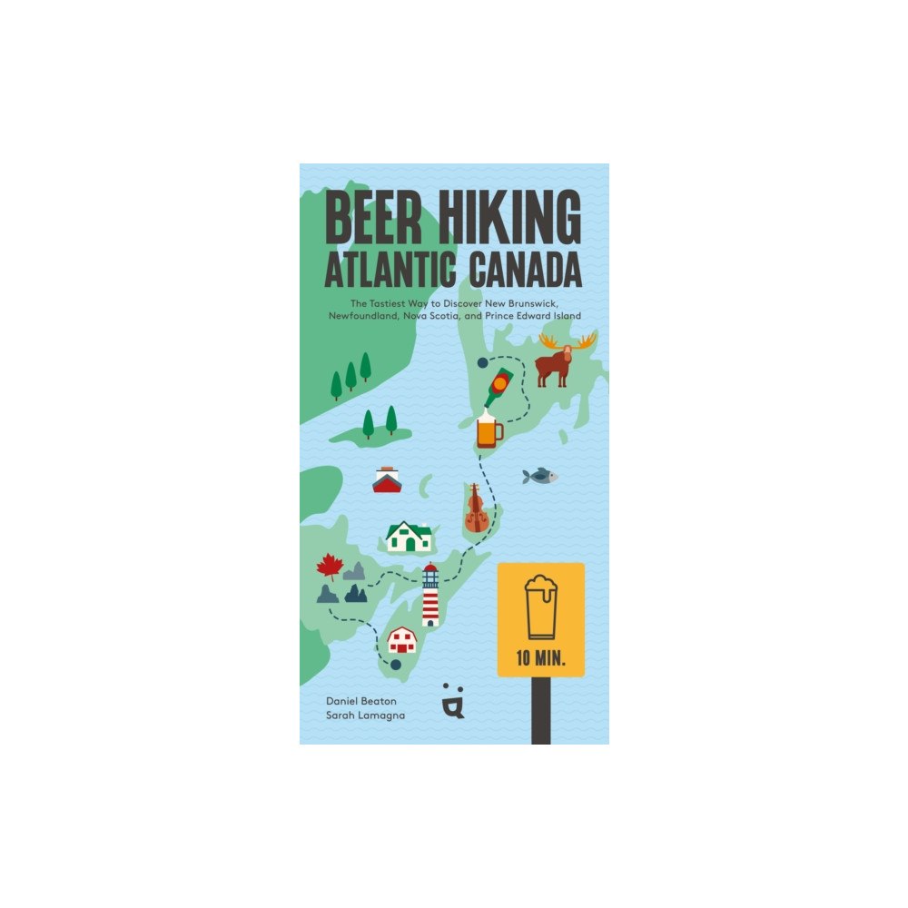 HELVETIQ Beer Hiking Atlantic Canada (häftad, eng)