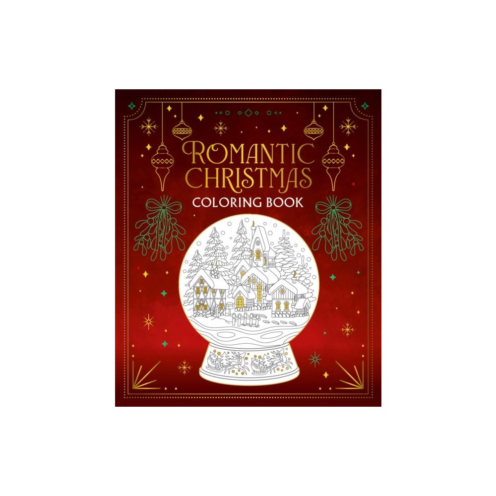 Rockpool Publishing Romantic Christmas Coloring Book (häftad, eng)