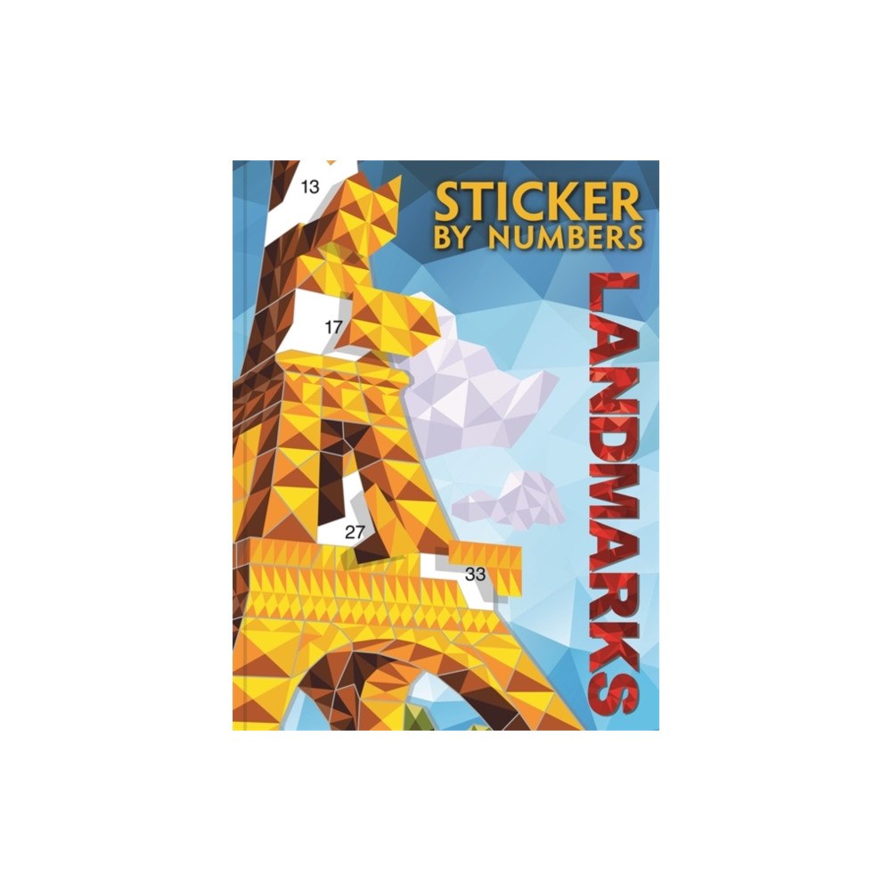 Bonnier Books Ltd Sticker By Numbers: Landmarks (häftad, eng)