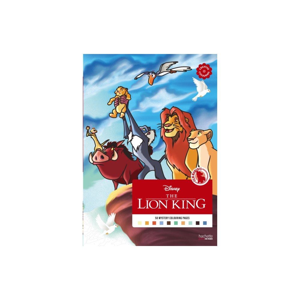 Hachette Mystery Colouring - Film Moments: The Lion King (häftad, eng)