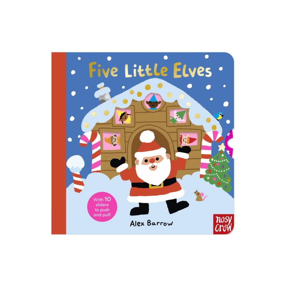 Nosy Crow Ltd Five Little Elves (bok, board book, eng)