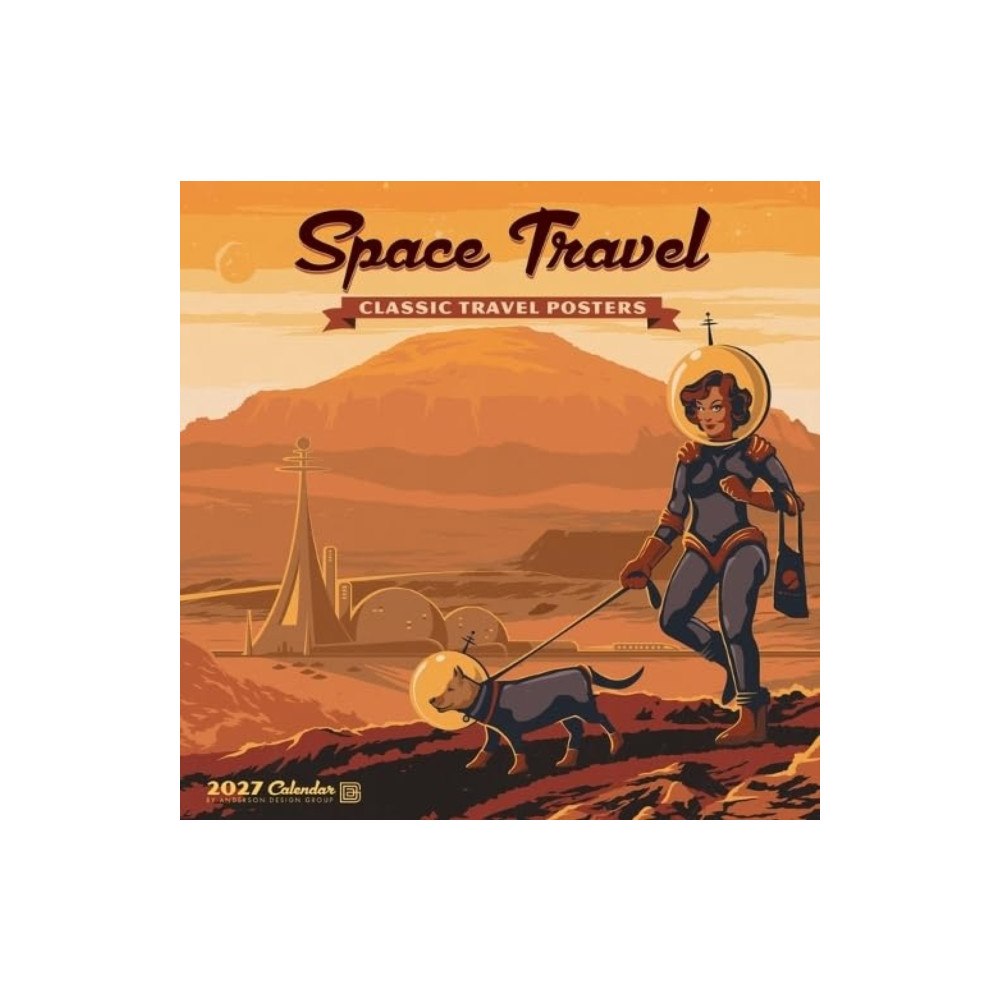 Willow Creek Press Space Travel 2027 Wall (häftad, eng)