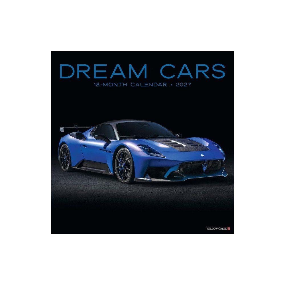 Willow Creek Press Dream Cars 2027 Wall (häftad, eng)