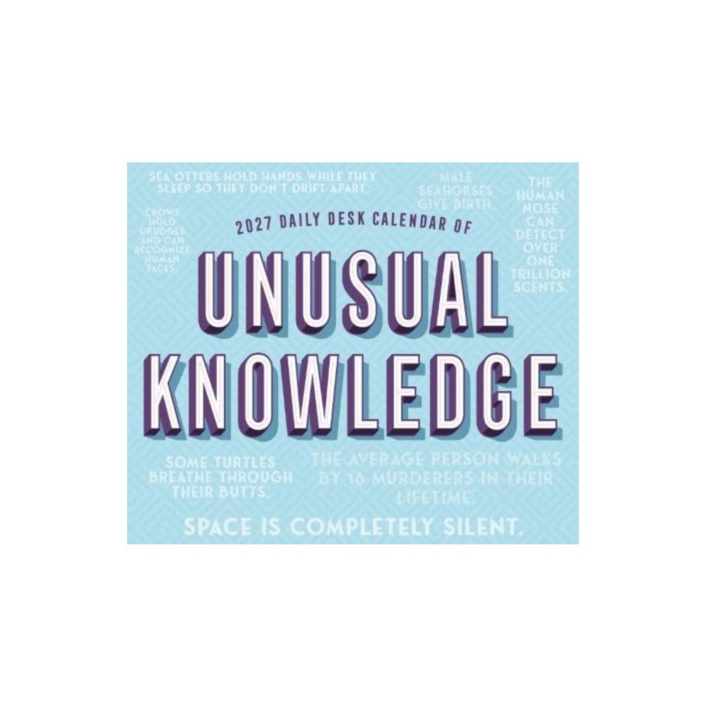 Willow Creek Press Daily Desk Calendar of Unusual Knowledge 2027 Box (häftad, eng)