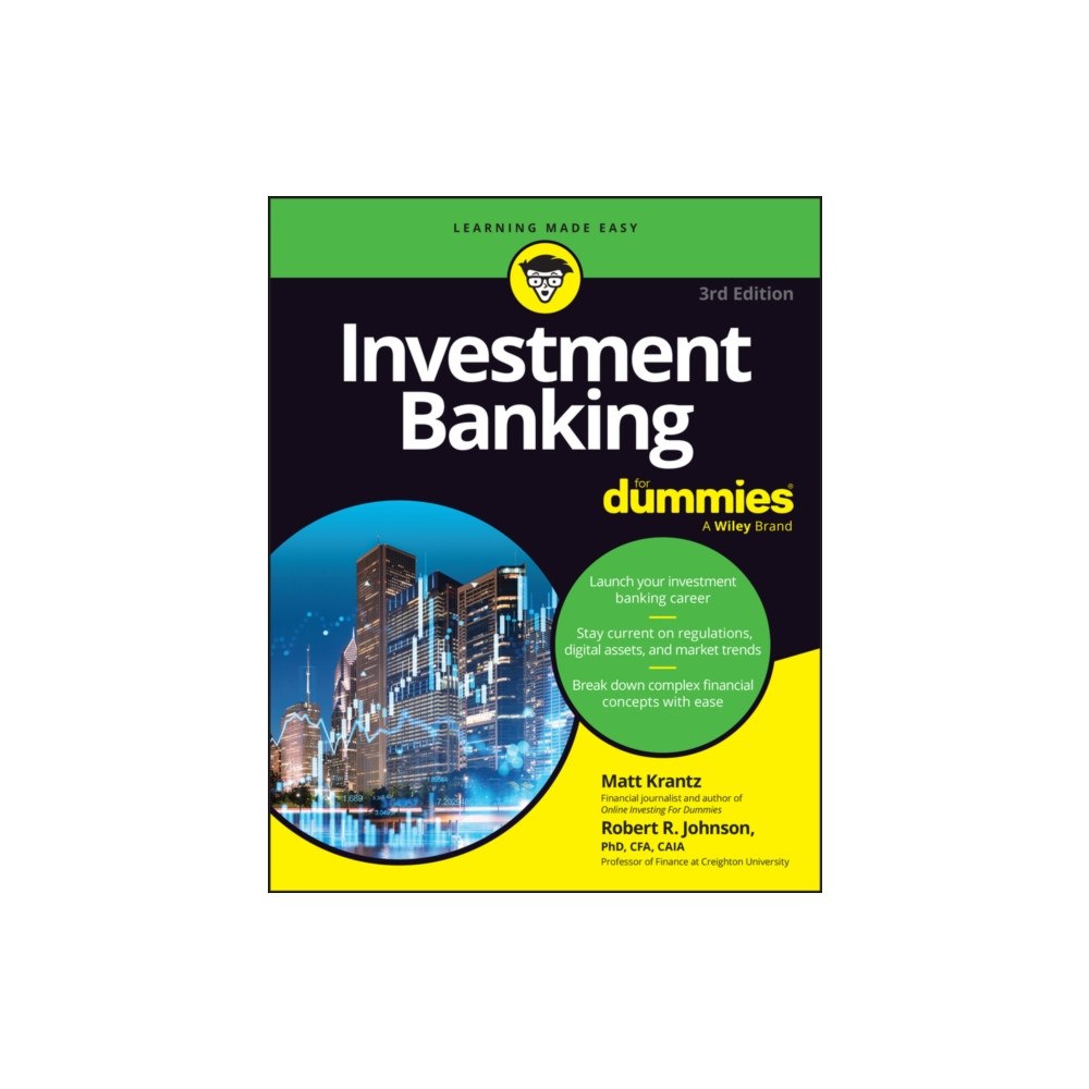 John Wiley & Sons Inc Investment Banking For Dummies (häftad, eng)