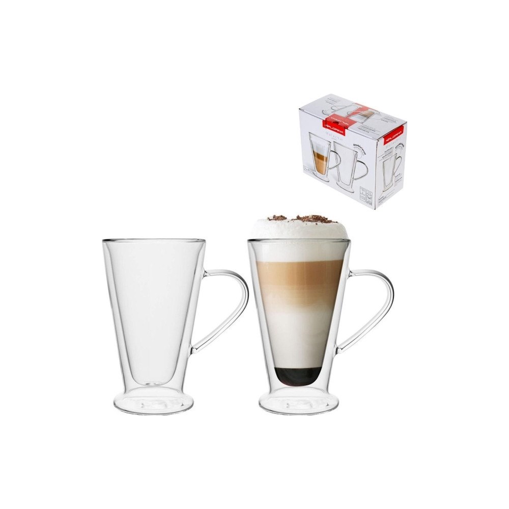 Florina Florina termiska glas med handtag kon double wall Florina Ma...