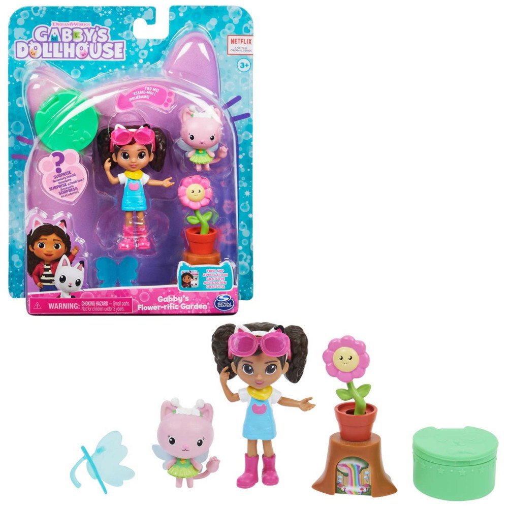 Spin Master Gabby''s Dollhouse GDH PYS Cat-tivity Pk Garden Party GML, 3...