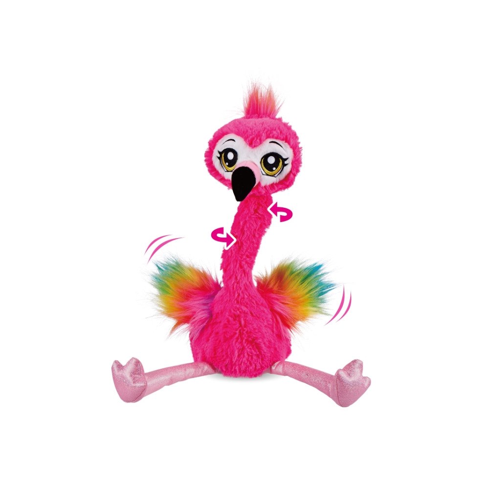 ZURU Toys ZURU Pets Alive Frankie the Funky Flamingo dansande leksaksf...