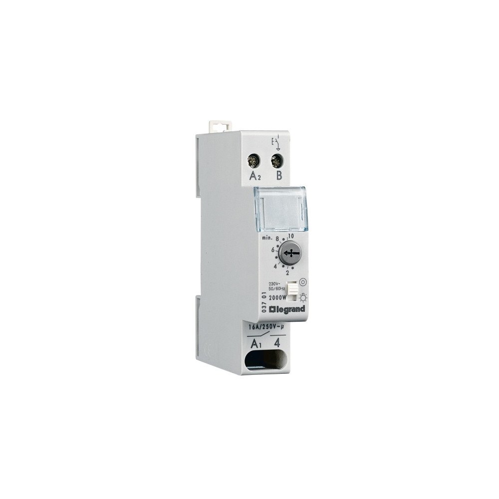 Vanpee & Westerberg Legrand 3701 Tidsknapp för trappbelysning DIN-skena 230 V/AC