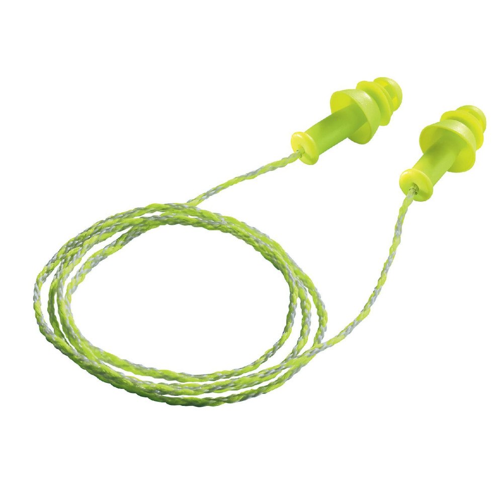 Uvex Uvex 2111212, Återanvändbara öronproppar, I öra, Grön, Kabel...