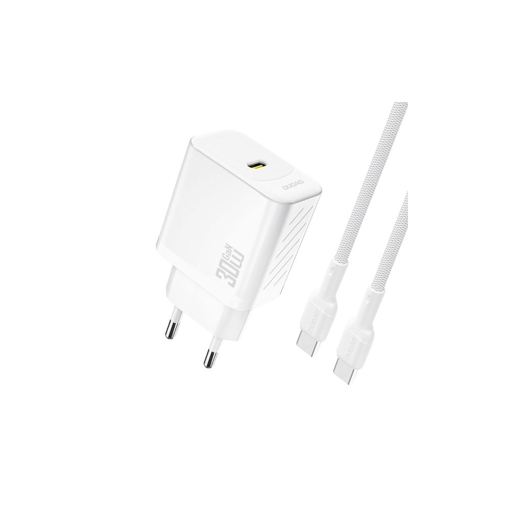 Dudao Dudao A27PCEU Adapter 30Watt 1xUSB-C (1m USB-C to USB-C cabl...