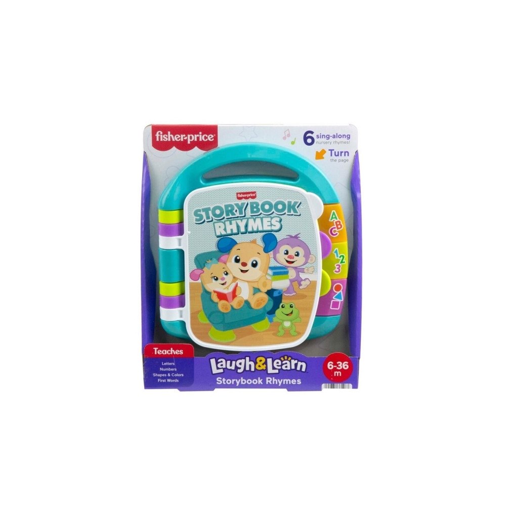Fisher-Price Fisher-Price Laugh & Learn Storybook Rhymes leksaksbok med m...
