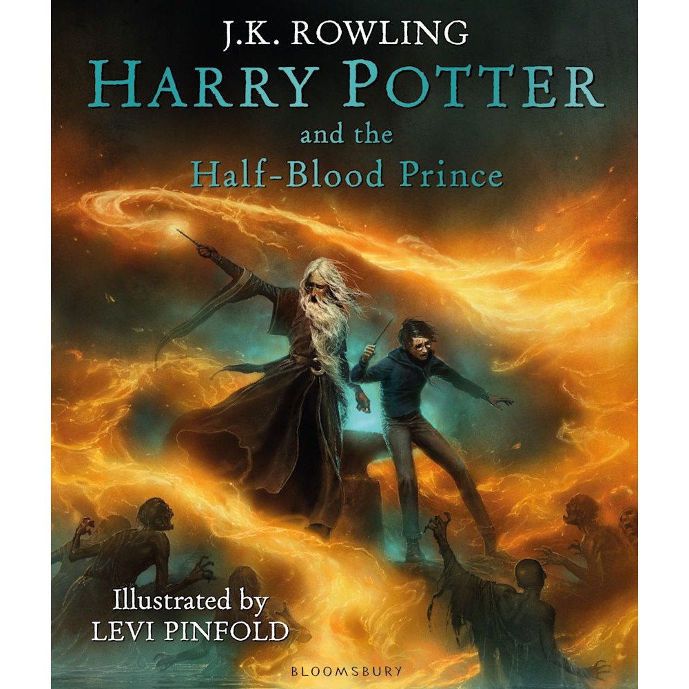 J. K. Rowling Harry Potter and the Half-Blood Prince Illustrated (inbunden, eng)