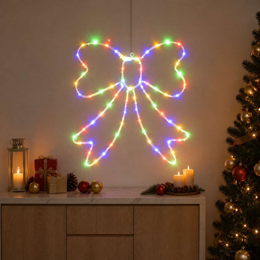 vidaXL LED-ljusslang rosett LOVIISA 70 LED-lampor Mångfärgad