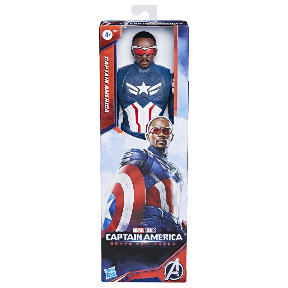 Hasbro Marvel Studios Captain America Brave New World Titan Hero Se...