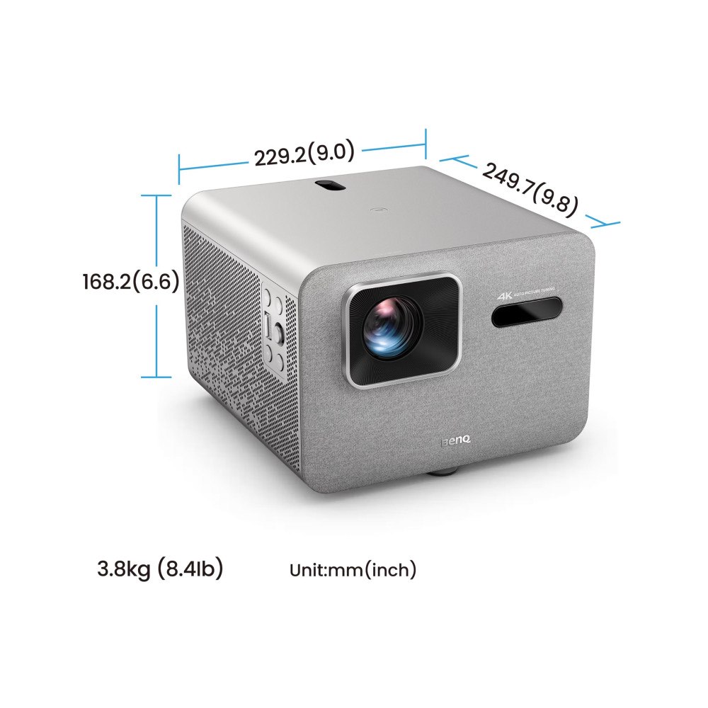 BENQ BenQ TK705STi - DLP-projektor - kort kastavstånd - 802.11a/b/g/n/ac/ax wireless / Bluetooth 5.2