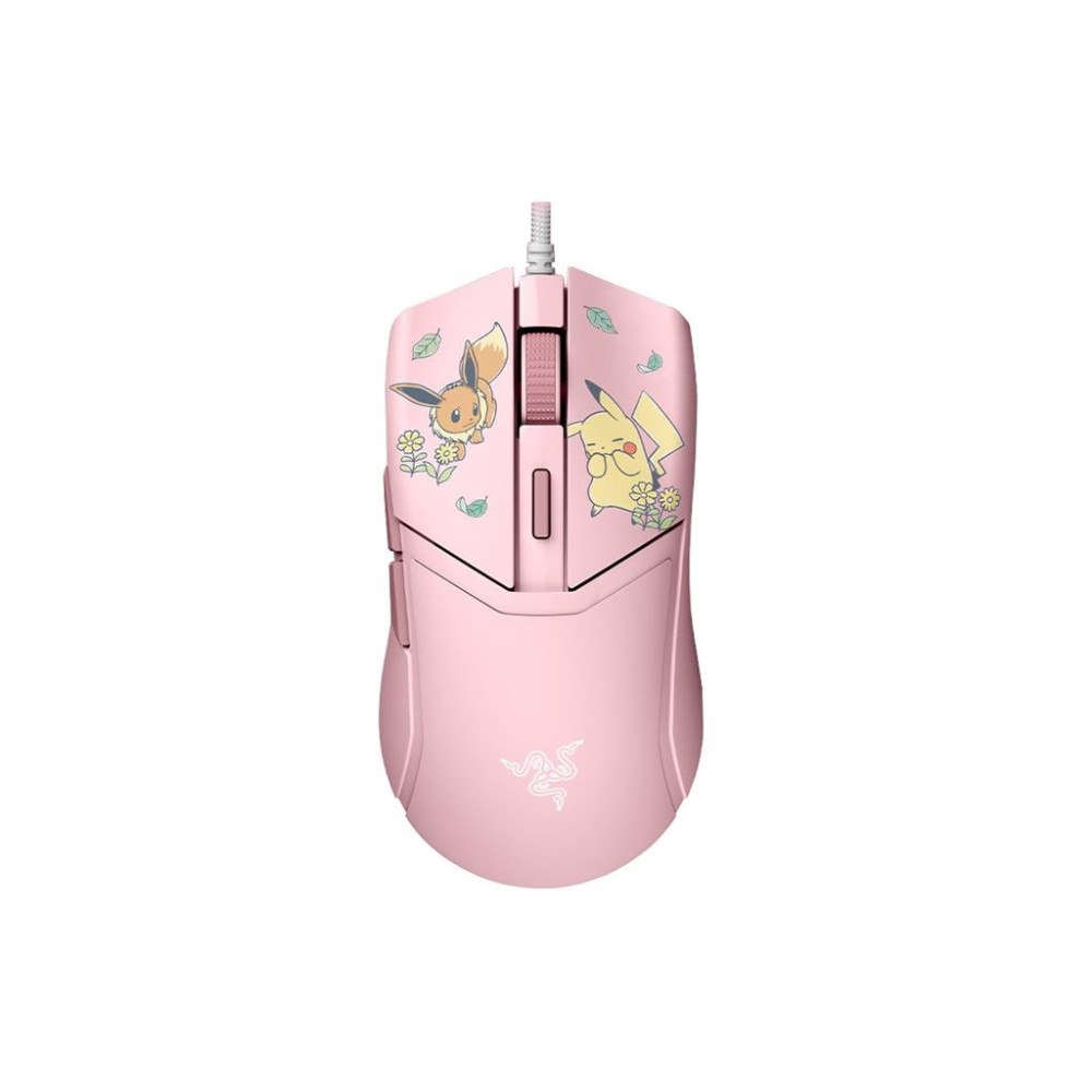Razer Razer Cobra - Pikachu & Eevee Edition - mus - låg vikt - USB
