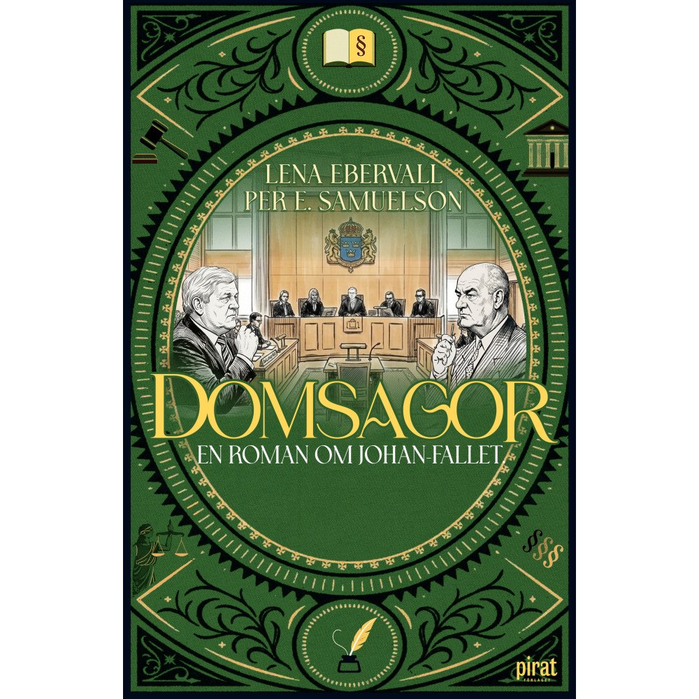 Lena Ebervall Domsagor : en roman om Johan-fallet (inbunden)