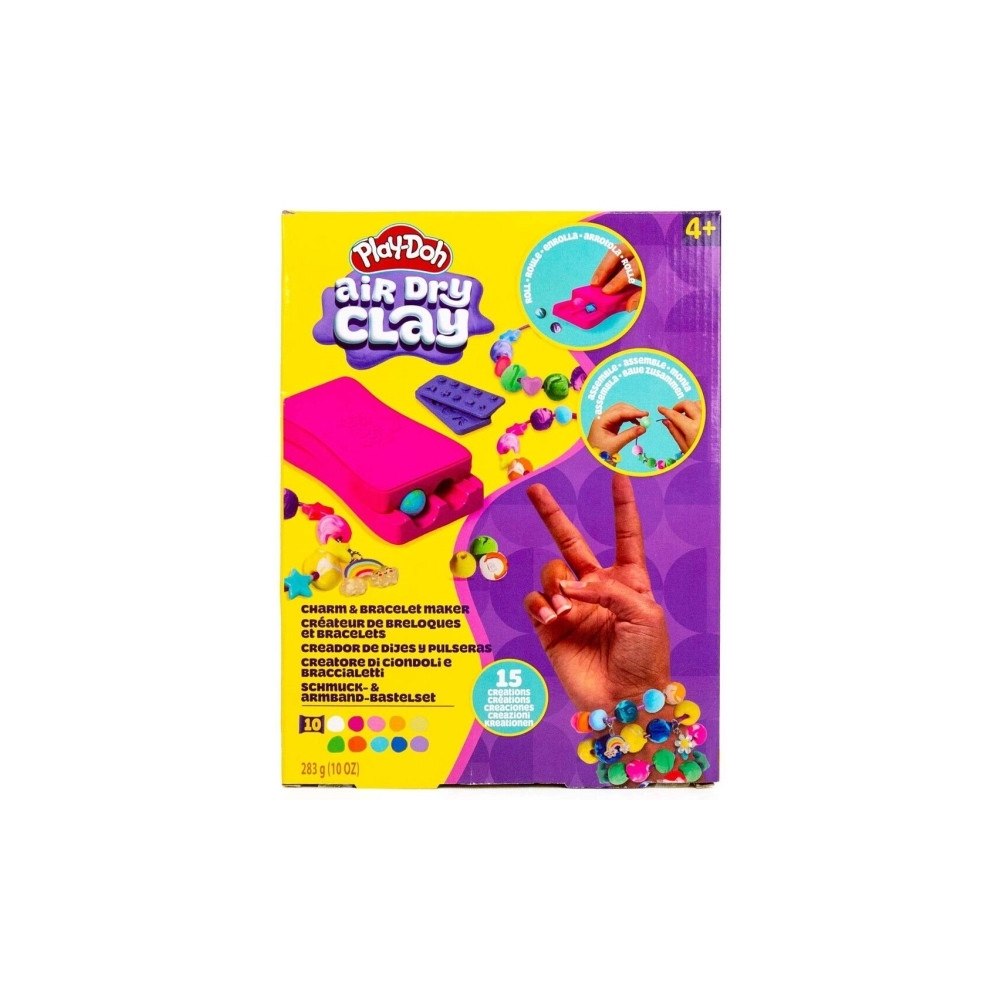 Play Doh Play-Doh Charm &amp Jewelry Maker – kreativt set, 10 st. mod...