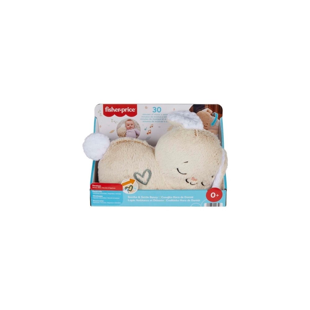 Fisher-Price Fisher-Price Sensimals HXG97 Soothe & Settle mjukiskanin, lj...