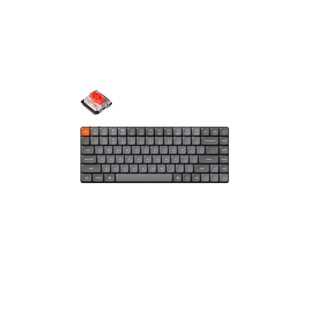 Keychron Keychron K3 MAX - tangentbord - QMK/VIA, anpassat mekaniskt - 75% compact Inmatningsenhet