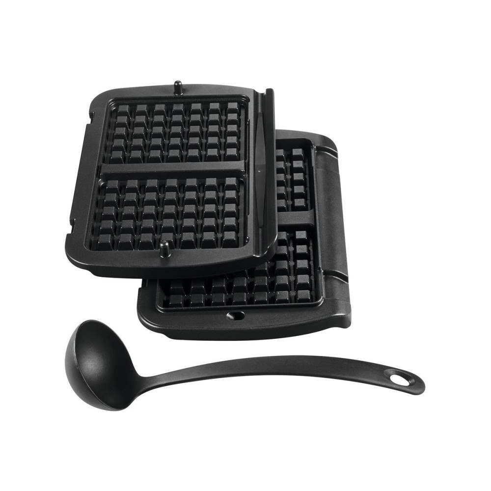 SEB Tefal XA724810 våffelplattor i aluminium för OptiGrill, 2-pa...