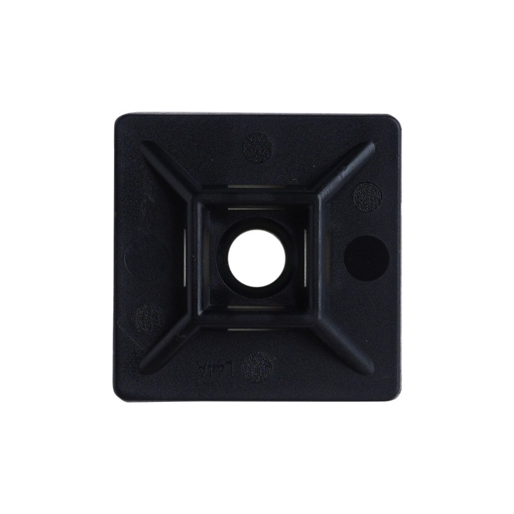 Solar Plus Kabelbinder sokkel 28X28 sort, temperatur -40°C til +85°C, P...