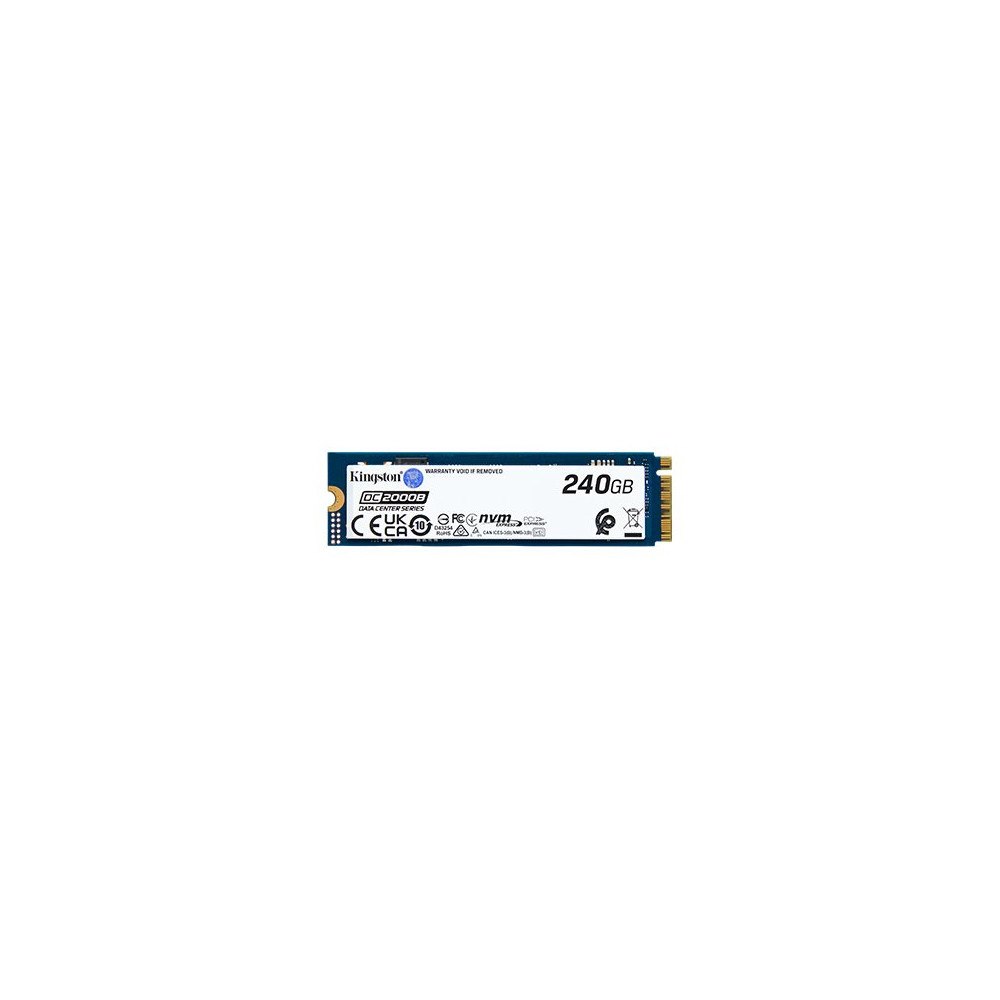 Kingston Technology Kingston Data Center DC2000B - SSD - Enterprise - 240 GB - PCIe 4.0 x4 (NVMe)