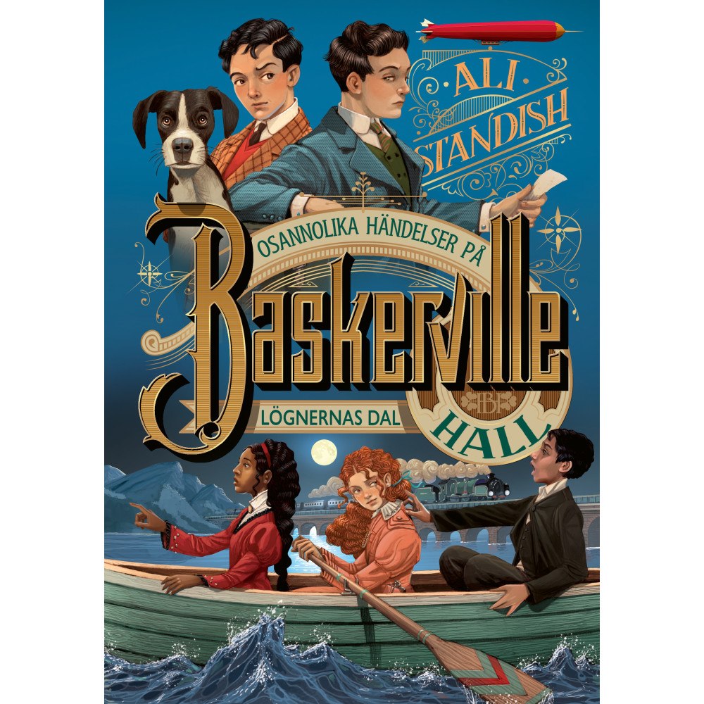 Ali Standish Osannolika händelser på Baskerville Hall : lögnernas dal (inbunden)