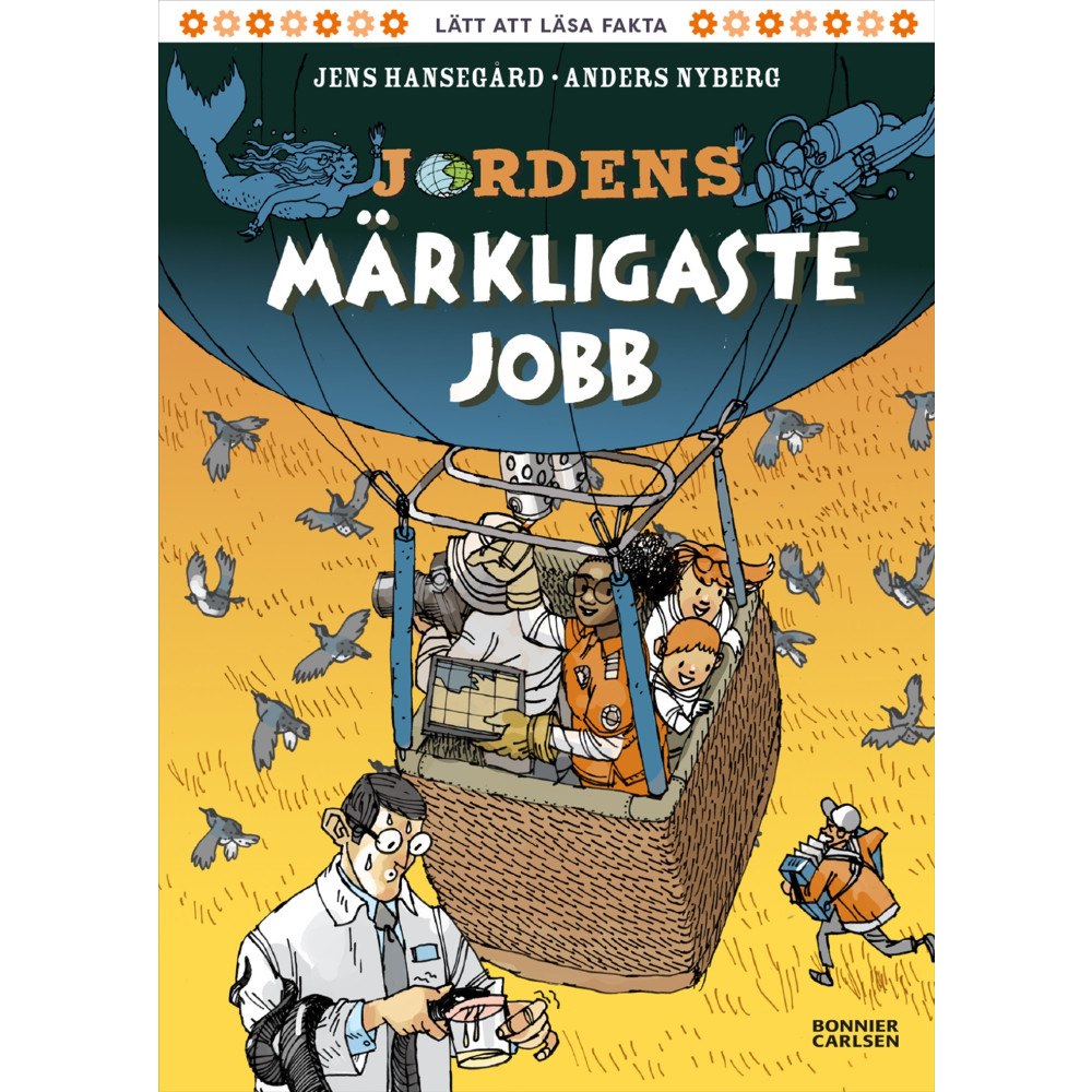 Jens Hansegård Jordens märkligaste jobb (inbunden)