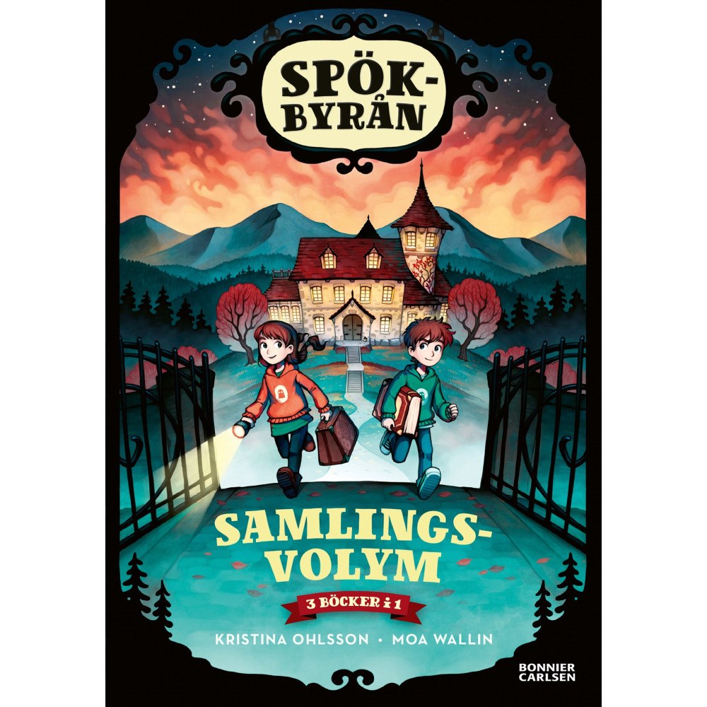 Kristina Ohlsson Spökbyrån samlingsvolym (inbunden)