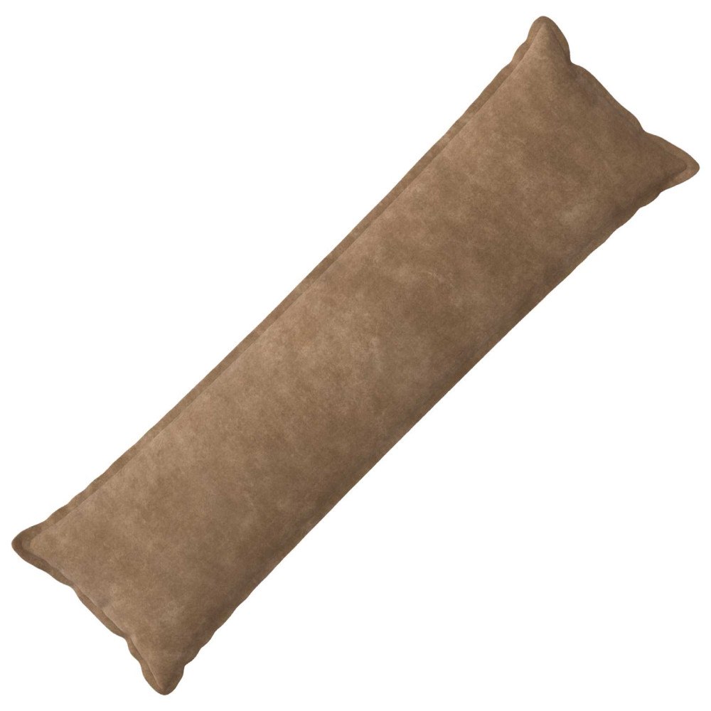 vidaXL Kudde med kudde HOUTEN Taupe 40 x 145 cm Mikrofiber Fleece
